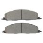 MPA 1001-1400M Quality-Built Premium Semi-Metallic Brake Pads w/ Hardware