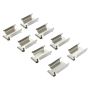 MPA 1001-1400M Quality-Built Premium Semi-Metallic Brake Pads w/ Hardware