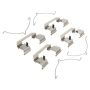 MPA 1001-1401C Quality-Built Premium Ceramic Brake Pads w/ Hardware