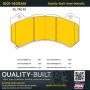MPA 1001-1405AM Quality-Built Premium Semi-Metallic Brake Pads w/ Hardware