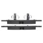 MPA 1001-1412M Quality-Built Premium Semi-Metallic Brake Pads w/ Hardware
