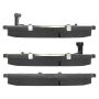 MPA 1001-1413C Quality-Built Premium Ceramic Brake Pads w/ Hardware