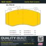 MPA 1001-1420C Quality-Built Premium Ceramic Brake Pads w/ Hardware