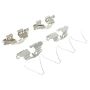 MPA 1001-1423C Quality-Built Premium Ceramic Brake Pads w/ Hardware