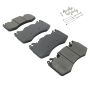 MPA 1001-1426M Quality-Built Premium Semi-Metallic Brake Pads w/ Hardware