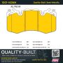 MPA 1001-1426M Quality-Built Premium Semi-Metallic Brake Pads w/ Hardware