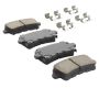 MPA 1001-1430AC Quality-Built Premium Ceramic Brake Pads w/ Hardware