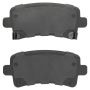 MPA 1001-1430AC Quality-Built Premium Ceramic Brake Pads w/ Hardware