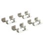 MPA 1001-1430AC Quality-Built Premium Ceramic Brake Pads w/ Hardware