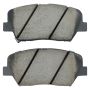 MPA 1001-1432C Quality-Built Premium Ceramic Brake Pads w/ Hardware
