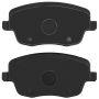 MPA 1001-1437M Quality-Built Premium Semi-Metallic Brake Pads