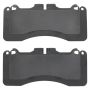 MPA 1001-1440M Quality-Built Premium Semi-Metallic Brake Pads w/ Hardware
