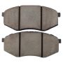 MPA 1001-1447C Quality-Built Premium Ceramic Brake Pads w/ Hardware