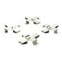 MPA 1001-1452M Quality-Built Premium Semi-Metallic Brake Pads w/ Hardware