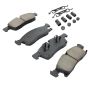 MPA 1001-1455C Quality-Built Premium Ceramic Brake Pads w/ Hardware