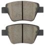 MPA 1001-1456C Quality-Built Premium Ceramic Brake Pads w/ Hardware