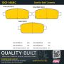 MPA 1001-1468C Quality-Built Premium Ceramic Brake Pads w/ Hardware