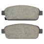 MPA 1001-1468C Quality-Built Premium Ceramic Brake Pads w/ Hardware