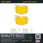 MPA 1001-1469C Quality-Built Premium Ceramic Brake Pads w/ Hardware