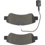MPA 1001-1490AM Quality-Built Premium Semi-Metallic Brake Pads