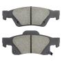 MPA 1001-1498M Quality-Built Premium Semi-Metallic Brake Pads w/ Hardware
