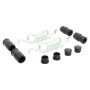 MPA 1001-1498M Quality-Built Premium Semi-Metallic Brake Pads w/ Hardware