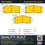 MPA 1001-1506M Quality-Built Premium Semi-Metallic Brake Pads w/ Hardware