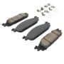 MPA 1001-1508C Quality-Built Premium Ceramic Brake Pads w/ Hardware
