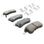 MPA 1001-1510C Quality-Built Premium Ceramic Brake Pads w/ Hardware