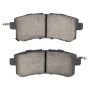 MPA 1001-1510C Quality-Built Premium Ceramic Brake Pads w/ Hardware