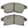 MPA 1001-1522C Quality-Built Premium Ceramic Brake Pads w/ Hardware