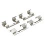 MPA 1001-1522C Quality-Built Premium Ceramic Brake Pads w/ Hardware