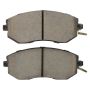 MPA 1001-1539C Quality-Built Premium Ceramic Brake Pads w/ Hardware