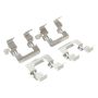 MPA 1001-1539C Quality-Built Premium Ceramic Brake Pads w/ Hardware