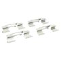 MPA 1001-1540AM Quality-Built Premium Semi-Metallic Brake Pads w/ Hardware
