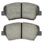 MPA 1001-1543AC Quality-Built Premium Ceramic Brake Pads w/ Hardware