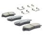 MPA 1001-1543C Quality-Built Premium Ceramic Brake Pads w/ Hardware