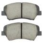 MPA 1001-1543C Quality-Built Premium Ceramic Brake Pads w/ Hardware