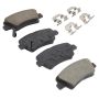 MPA 1001-1544C Quality-Built Premium Ceramic Brake Pads w/ Hardware