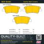 MPA 1001-1544C Quality-Built Premium Ceramic Brake Pads w/ Hardware
