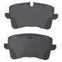 MPA 1001-1547M Quality-Built Premium Semi-Metallic Brake Pads w/ Hardware