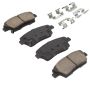 MPA 1001-1551C Quality-Built Premium Ceramic Brake Pads w/ Hardware