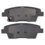 MPA 1001-1551C Quality-Built Premium Ceramic Brake Pads w/ Hardware