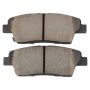 MPA 1001-1551C Quality-Built Premium Ceramic Brake Pads w/ Hardware