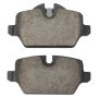 MPA 1001-1554C Quality-Built Premium Ceramic Brake Pads w/ Hardware