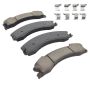 MPA 1001-1565AC Quality-Built Premium Ceramic Brake Pads w/ Hardware