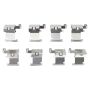 MPA 1001-1565AC Quality-Built Premium Ceramic Brake Pads w/ Hardware