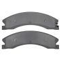 MPA 1001-1565AM Quality-Built Premium Semi-Metallic Brake Pads w/ Hardware