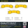 MPA 1001-1565AM Quality-Built Premium Semi-Metallic Brake Pads w/ Hardware