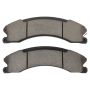 MPA 1001-1565C Quality-Built Premium Ceramic Brake Pads w/ Hardware